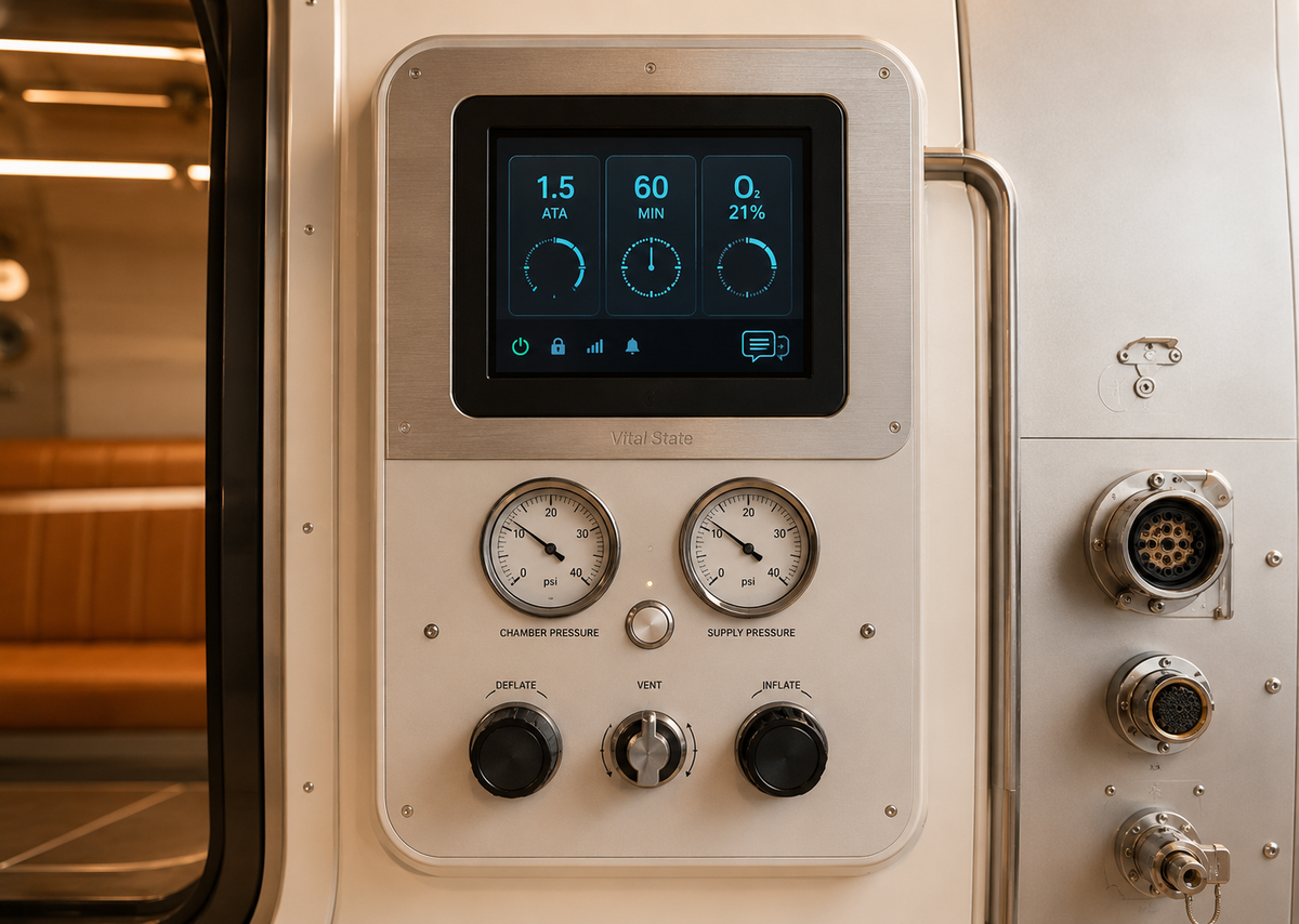 Commercial Multi-Place Hyperbaric Recovery Chamber